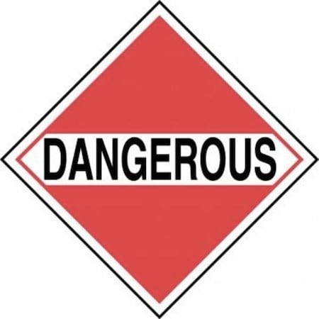 Accuform DOT PLACARD FOR MIXED LOADS  MPLM01VS50 MPLM01VS50